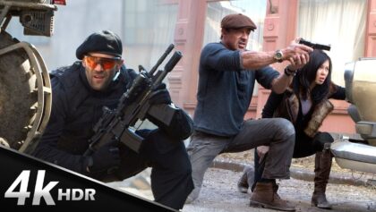 Expendables 2 (4K HDR) | Sylvester Stallone & Jason Statham Epic Action Breakdown